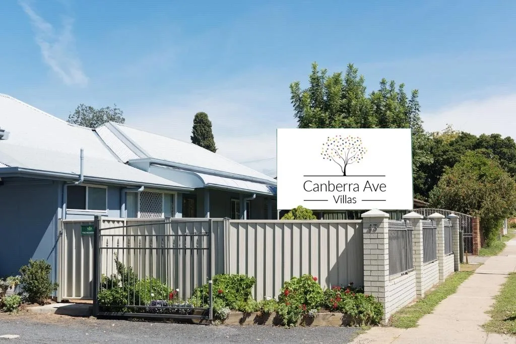 Canberra Ave Villas Sign